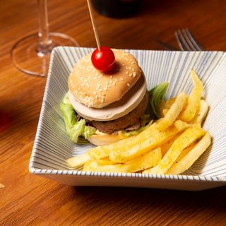 Mini Hamburguesa de Buey y Foie