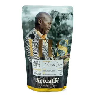 Single Estate Medium Ground Coffee [Dark Roast] 250g