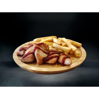 ქათმის ფილე ბარბექიუს სოუსში