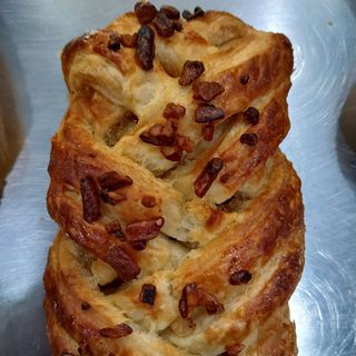 treccia mandorle e miele