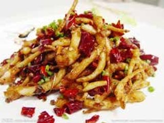 128. Calamari fritti saltati piccanti