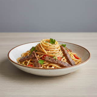 Spaghetti AOP cu vită