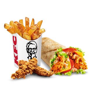 Wrap Coronel + Patatas + Tira