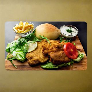 Bečka šnicla sa pomfritom