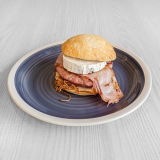 Hamburguesa rulo de cabra  Nº 7