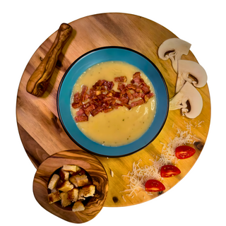 Supa crema de ciuperci