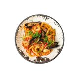 Wok с морепродуктами