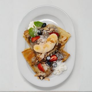 Naleśniki z nutellą i bananami