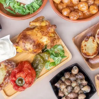Oferta 5 Con Pollo (Para 4 Personas)