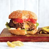 Hamburger 100% Bœuf au Josper