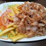 Plato Kebab Con Patatas 