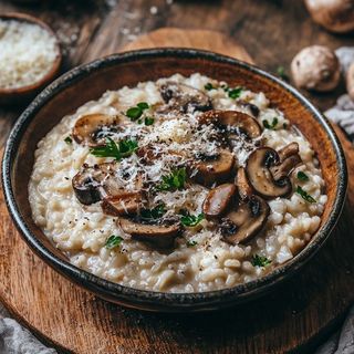 Risotto Champignons De Paris