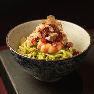 UDON DE GAMBAS AL AJILLO