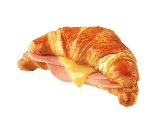 Croissant Au Jambon  Fromage
