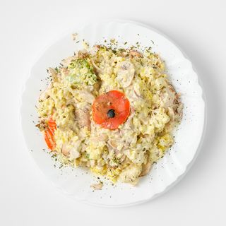 Rižoto s piletinom, povrćem i curryem