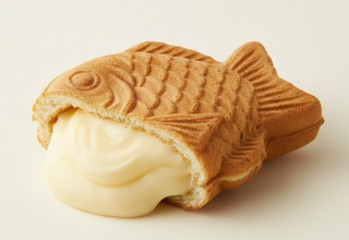 Тайяки с къстард крем