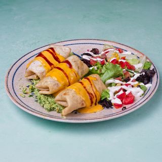 Chimichanga con carne