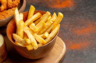 Ración de patatas fritas