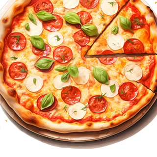 Pizza Cuatro Estacioness (28 Cm.)