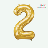 ჰელიუმის ბუშტი ციფრები - 1 მეტრიანი