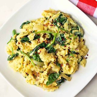 Eggs And Spinach