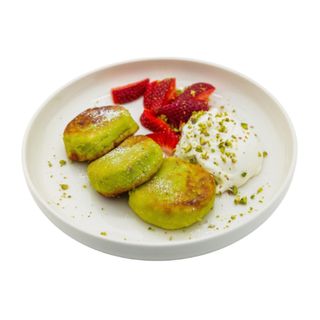 Сырники  фисташковые