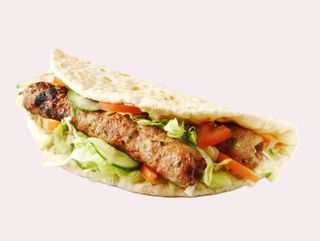 Piadina sikh kebab