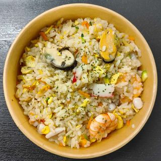 Riso con frutti di mare