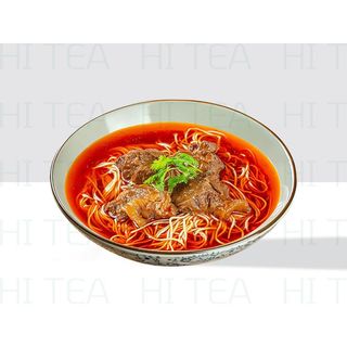 Soy Braised Beef Noodles Spicy