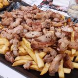 Patatas Fritas Con Bacon Queso