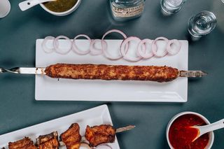 ქაბაბი შამფურზე