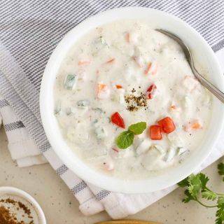 Vegetable Raita