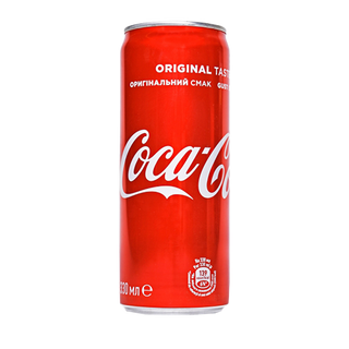 Напій Кока-кола 0,33 ж/б