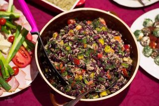 Insalata di fagioli e tonno