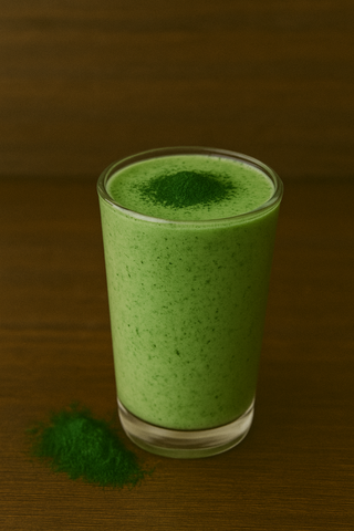 Spirulina smoothie