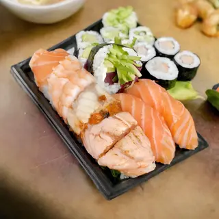 Sashimi łosoś