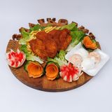 Komplet obrok pohovana piletina