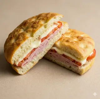 Cotto, pomodoro, mozzarella