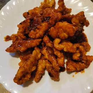 60. Pollo in salsa agro-piccante左宗棠鸡