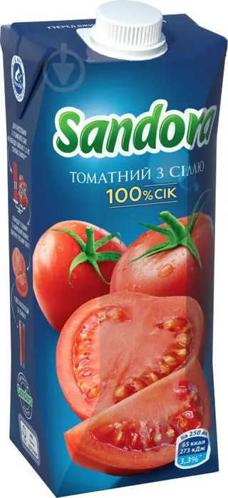 Сік Сандора Томат  (500мл)