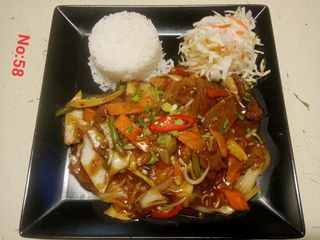 Wołowina na ostro po tajlandzku