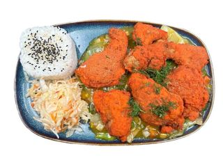 177.Kalmary w sosie curry