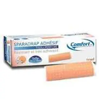 Sparadrap Comfort Adhésif Rouge 1 Metre