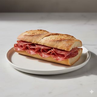 Bocadillo de salchichón