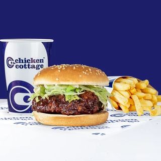 BBQ Chicken Burger Meal