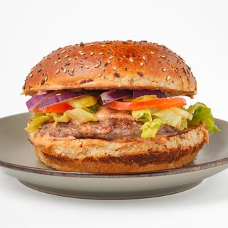 Dupli Hamburger s kebab mesom