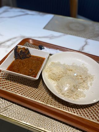 White Rice & Stew