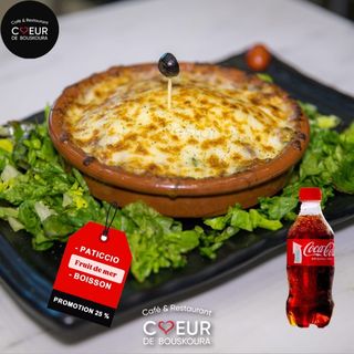 Pasticcio Fruit De Mer Boisson gratuit 