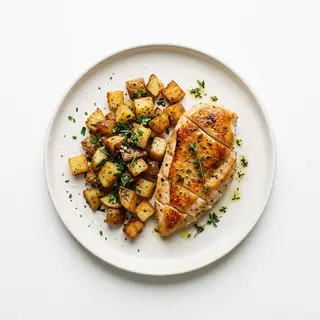 Pommes Sautées Poulet Ou Poisson