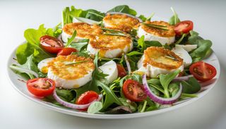 Salatka z camembertem